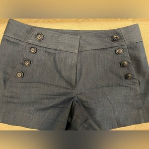 Loft sailor style denim shorts